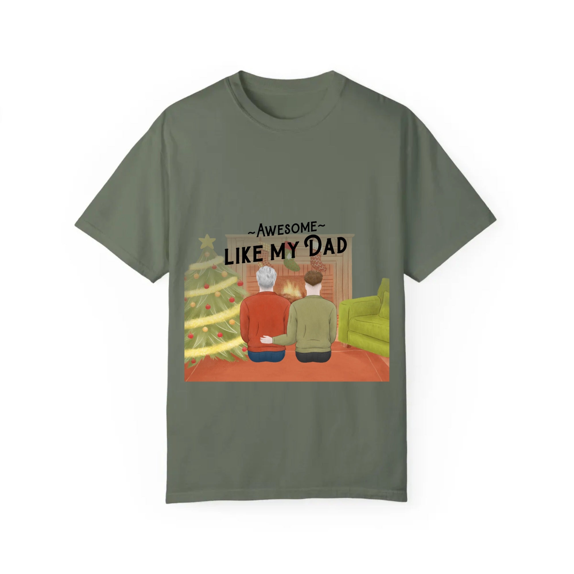 Awesome like my DAD | Unisex Garment-Dyed T-shirt